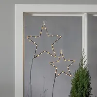 Dekoracja gwiazdki Led STELLA 25 cm na baterie