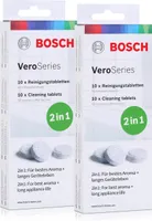 Bosch VeroSeries TCZ8001A Reinigungstabletten 2in1 - 10 Tabletten (2er Pack)