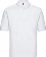 Klasická pánska polybavlnená polokošeľa s krátkym rukávom Russel BC566 (XL) (biela)
