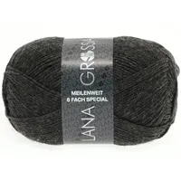 Lana Grossa - Meilenweit 6-fach 150g Unito 8853 anthrazit