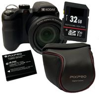 Kodak PixPro AZ426 schwarz Digitalkamera Set