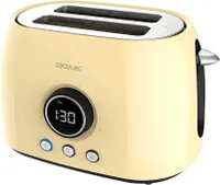 Toaster Cecotec ClassicToast Double 800 W Gelb