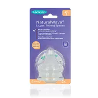 Lansinoh Trinksauger 2er Pack NaturalWave - Silikon OneSize