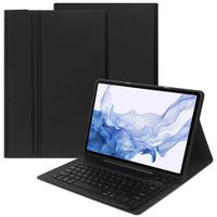 Etui Tech-Protect Sc Pen + Keyboard Z Klawiaturą Na Samsung Galaxy Tab S7+ / S8+ / S7 Fe 12.4" - Czarne