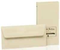 Rössler Papier - Paper Royal - Briefumschlagpack 20/DL m. Sf., chamois - Liefermenge 1 Stück