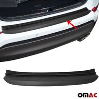 OMAC  Ladekantenschutz für Hyundai Tucson 2015-2018 Stoßstangenschutz Matt Schwarz ABS
