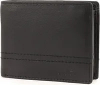 Tom Tailor Scheintasche Geldbörse Herrenbörse querformat, Leder schwarz black jerrie