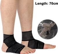 Rutschfest Fußbandage Fußgelenk Fersensporn Bandage Knöchelbandage 
