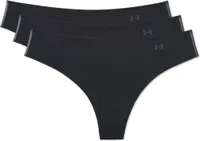 Under Armour PS Thong 3Pack -BLK - S