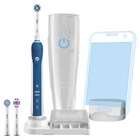 Oral-B PRO 5000, Erwachsener, Rotierende-vibrierende Zahnbürste, Tägliche Pflege, Zahnfleischpflege, Sensibel, für weiße Zähne, Blau, 9900 Bewegungen pro Minute, 4 x 30 sec