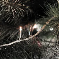 Konstsmide - Micro LED Lichterkette, 40 warm weiße Dioden, 24V Außentrafo, weißes Kabel ; 3610-102