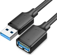 USB Verlängerungskabel / USB A Stecker auf USB A Buchse / Verlängerung USB 2.0 / USB 3.0 / 2 Meter