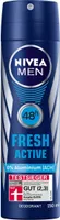 Nivea Men Deo Fresh Active Spray ohne Aluminium für Männer 150ml