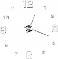 Wanduhr Silber DIY