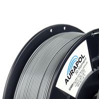 AURAPOL PET-G Filament Stříbrná 1 kg 1,75 mm