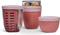 Mepal - Geschenk-Set Pots Ellipse 3-Teilig - Vivid mauve