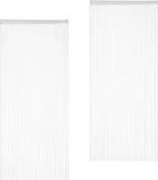 relaxdays 10024722_886 relaxdays Fadenvorhang 90,0 x 245,0 cm