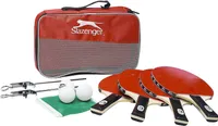 Slazenger TischtennisSet - Komplettset - 4 Personen - inkl. Aufbewahrungstasche