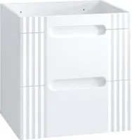 Comad Waschtischunterschrank FIJI WHITE 60 cm Alpinweiß MDF Laminat
