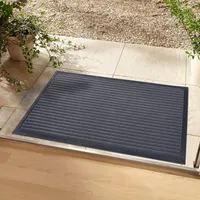 OKWISH Fußmatte 60 x 90 cm waschbare Schmutzmatte, leistungsstarke Fußmatte
