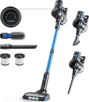 Akku-Hand-und Stielstaubsauger S7pro 40KPa, Akku Staubsauger 60 Minuten, 1.2L