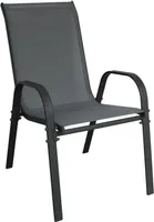 Linder Exclusiv Zahradní křeslo STAPEL MC330881 Šedé