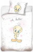 Looney Tunes Tweety Baby Kleinkindbettwäsche Set 100x135 40x60 Baumwolle NEU