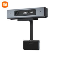Xiaomi Mi TV-Kamera 1080P HD-Webcam mit zwei Mikrofonen mit Rauschunterdrueckung/Datenschutzabdeckung/Dreifachinstallationsschutz TV-Desktop-Kamera fuer Videoanrufe/Lehre/Konferenzen