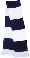Result Winter Essentials - "Team" Strickschal PC7428 (Einheitsgröße) (Weiß/Marineblau)