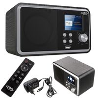 XORO HMT 300 V2: WLAN-Internetradio, Bluetooth, Spotify, Wecker, Wetterstation, USB, UPnP, Musikstreaming, Farb-TFT-Display