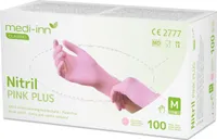Medi-Inn® Classic Handschuhe, Nitril puderfrei pink "Nitril Pink Plus" Größe M