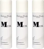 Bettina Barty Musk Deodorant Spray 3 x 150 ml