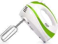 Adler Mixér AD 4205 g Ručný mixér, 300 W, počet rýchlostí 5, Turbo režim, biely/zelený