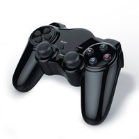 CSL Wireless Gamepad für Playstation 2 inkl. 2,4 GHz Funk Adapter mit Dual Vibration