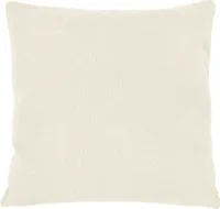 nielsen HOME Kissen Cato gestrickt, 50x50 cm, Creme Weiß,100% Baumwolle,Strick,® Standard 100, inkl. Füllkissen