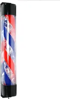 LED Barbierstab Leuchtkugel Barber Pole Friseur Licht Schild 90x13cm 220V Rot Weiß Blaue Streifen Lampe Salon Pole Light Friseursalon Licht Salonlight