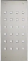 Füllungsplatte Edelstahl V2A für Pertura Geländersystem 750x180x1,25 mm (74)