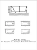 Hoesch 49015.552 Zub. Glasverkleidung schwarz Nische