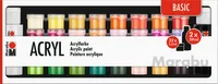 Sada akrylových farieb 3,5ml, takže 32ks