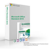 MS Microsoft Office 2019 Standard 1PC Original 64/32-Bit für Windows 10