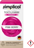 Simplicol Textile Colour Intensive Pink Berry Set Barva a fixační prostředek