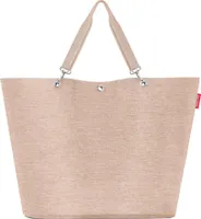 reisenthel shopper XL, Einkaufstasche, Tragetasche, Strandtasche, Tasche, Polyestergewebe, Twist Coffee, 35 L, ZU6041