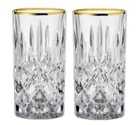 Nachtmann Noblesse Longdrink GOLD Edition Zestaw 2 sztuk