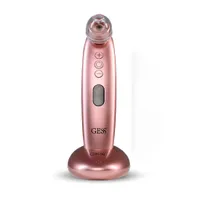 Odstraňovač čiernych bodiek a vysávač pórov s kamerou, čistič tváre na akné, 4 vymeniteľné nástavce, USB, nabíjacie stanice - GESS SLEEK