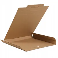 1x Pappschachtel für Schallplatten 330x330x30 mm – Hoch – Braun