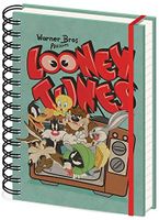 Looney Tunes - Retro TV A5 Wiro Notizbuch