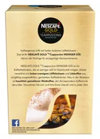 Nescafé Gold Typ Cappuccino weniger süß | löslicher Kaffee | 10 Portionen
