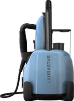 Laurastar Lift Plus Blue Sky, 3-in-1 Bügelstation, Entknittert, Bügelt & Reinigt, Hygienischer Dampf, Alu-3D Sohle, Vertikales Bügeln