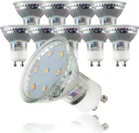 LED Leuchtmittel GU10 Energiespar-Lampe 3 Watt Glüh-Birne, ersetzt 35 W Halogen