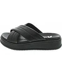 Rieker Damen Pantolette in Schwarz, Größe 36